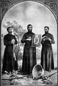 Św. męczenników Rochu Gonzalezie de Santa Cruz, Alfons Rodriguezie i  Janie del Castillo