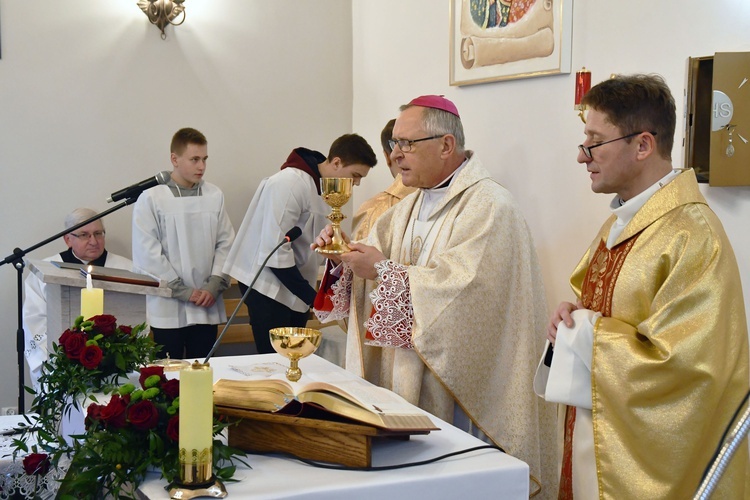 Poświęcenie kościoła w Zaspach Wielkich