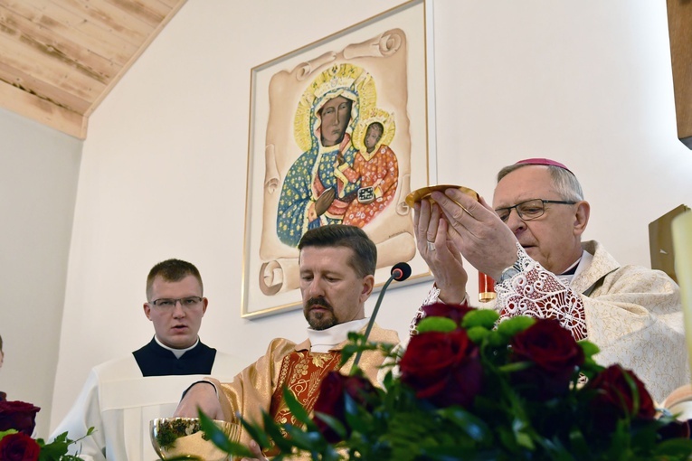 Poświęcenie kościoła w Zaspach Wielkich