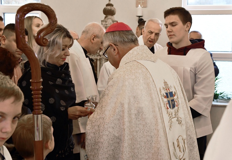 Poświęcenie kościoła w Zaspach Wielkich