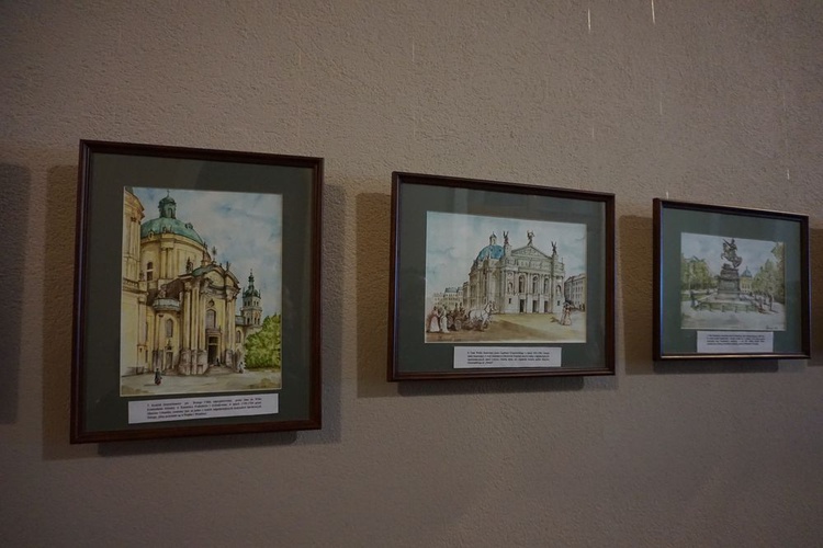 Lwów na akwarelach