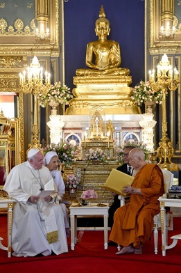 Najwyższy patriarcha buddyjski: Jest to wizyta prawdziwego, wypróbowanego przyjaciela naszego narodu