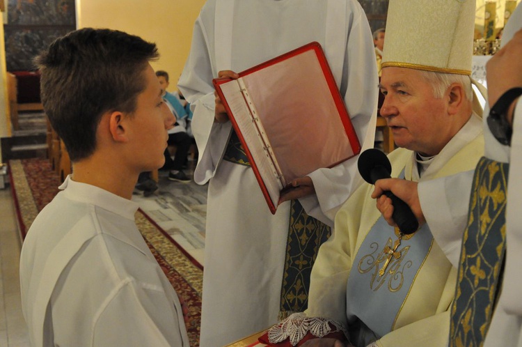 Błogosławieństwo lektorów w dekanacie Nowy Sącz-Zachód