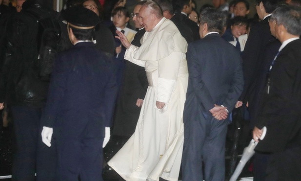 Papież: Japończycy od razu kazali mi pracować