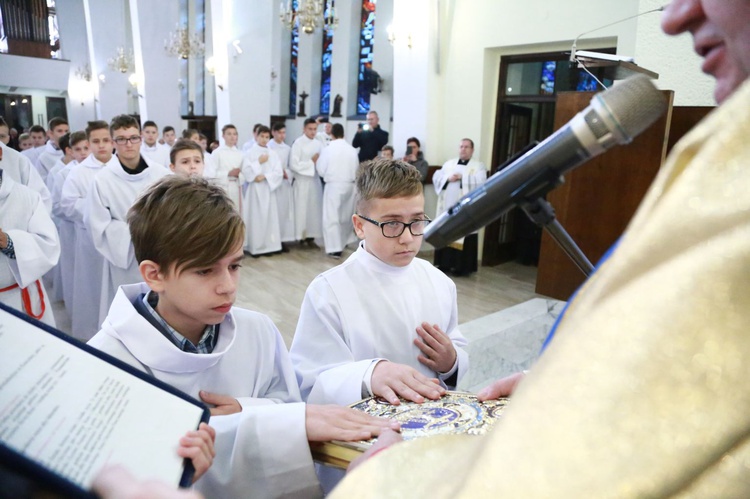 Błogosławieństwo lektorów u MB Fatimskkiej w Tarnowie