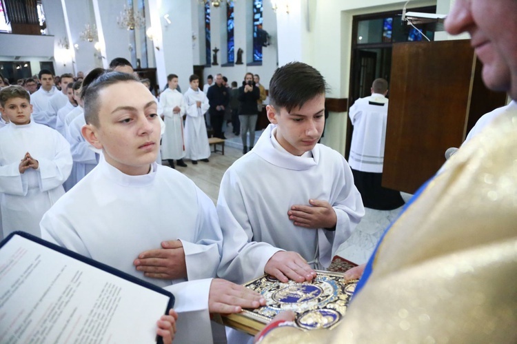 Błogosławieństwo lektorów u MB Fatimskkiej w Tarnowie