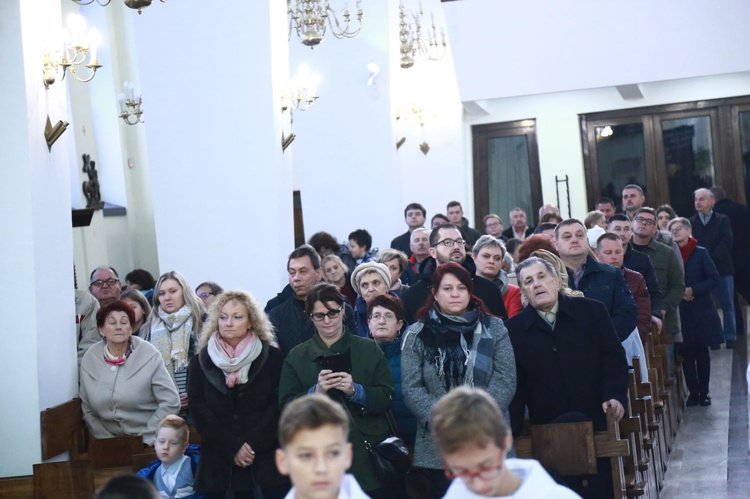 Błogosławieństwo lektorów u MB Fatimskkiej w Tarnowie