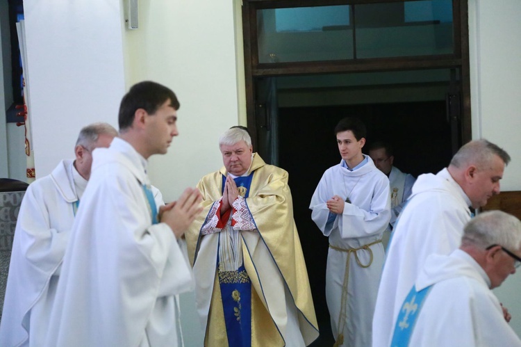 Błogosławieństwo lektorów u MB Fatimskkiej w Tarnowie