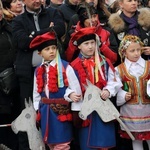 Osadzanie chochoła przed Rydlówką 2019