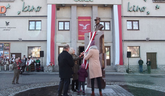 W Zakopanem odsłonięto pomnik Franciszka Marduły