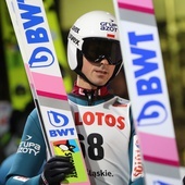 Polscy skoczkowie narciarscy na trzecim miejscu w Wiśle