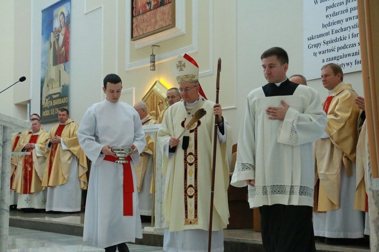 Konsekracja kościoła św. Barbary w Łęcznej