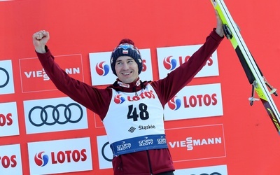 Kamil Stoch trzeci w konkursie Pucharu Świata w skokach narciarskich w Wiśle