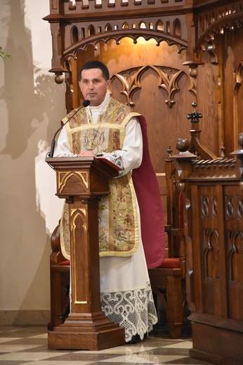 Błogosławieństwo ministrantów w Bobowej