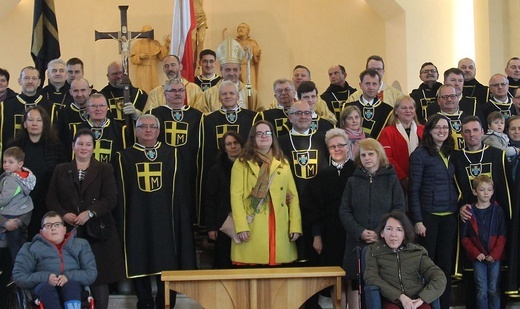 Pierwsi Rycerze św. Jana Pawła II w diecezji bielsko-żywieckiej