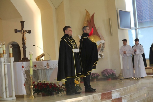 Pierwsi Rycerze św. Jana Pawła II w diecezji bielsko-żywieckiej
