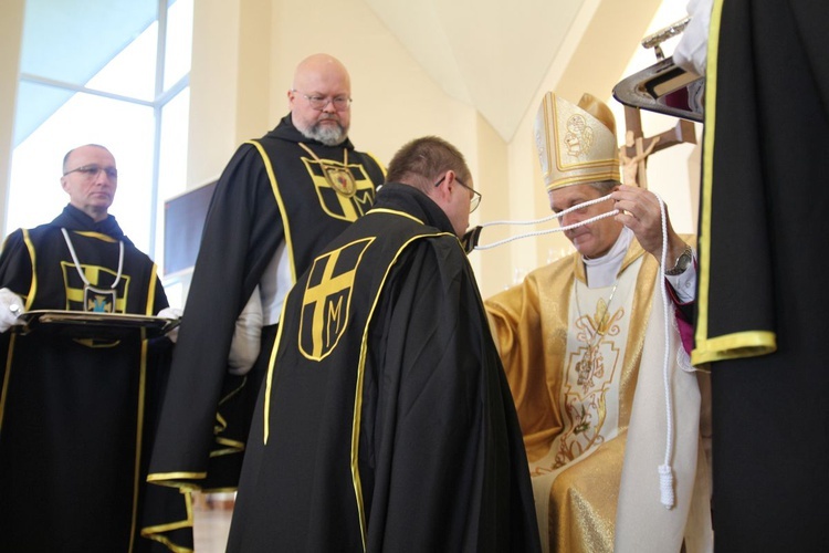 Pierwsi Rycerze św. Jana Pawła II w diecezji bielsko-żywieckiej