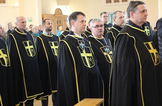 Pierwsi Rycerze św. Jana Pawła II w diecezji bielsko-żywieckiej