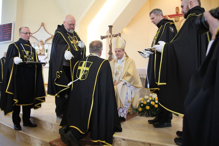 Pierwsi Rycerze św. Jana Pawła II w diecezji bielsko-żywieckiej