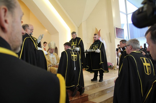 Pierwsi Rycerze św. Jana Pawła II w diecezji bielsko-żywieckiej