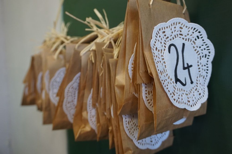 Kalandarz adwentowy od uczniów dla przedszkolaków