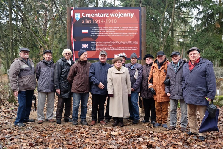 Odsłonięcie tablicy w Pile