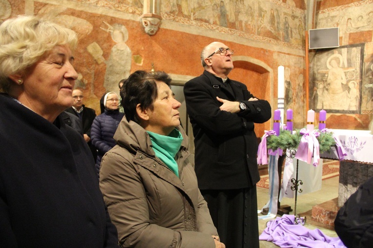 Gotyckie freski w czchowskim kościele