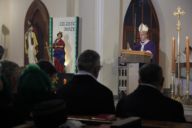 Ruda Śląska-Bielszowice - Msza św. barbórkowa