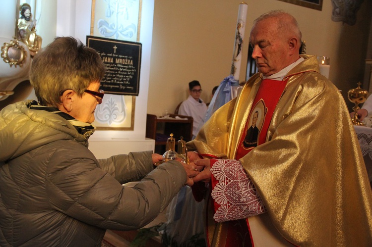 Uszew. Wprowadzenie relikwii św. Zygmunta Gorazdowskiego