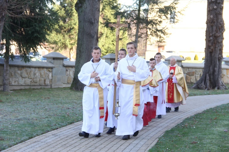 Uszew. Wprowadzenie relikwii św. Zygmunta Gorazdowskiego