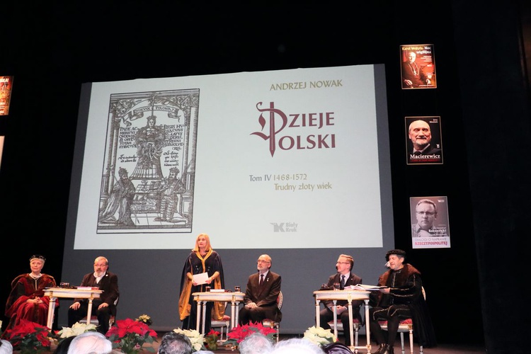 Prezentacja IV tomu "Dziejów Polski" prof. Andrzeja Nowaka