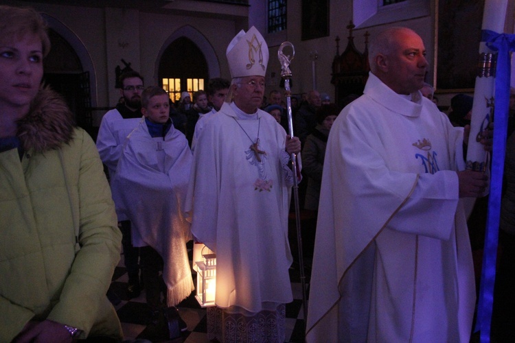 Roraty z ordynariuszem w Nowym Mieście nad Pilicą