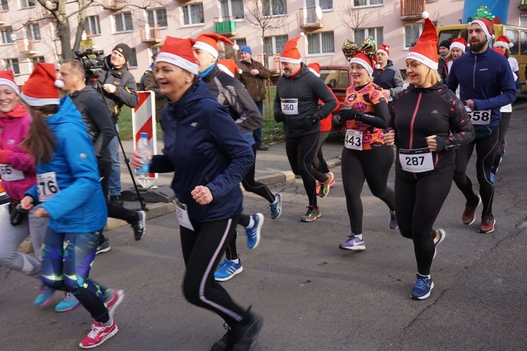 I Bieg Mikołajkowy dla hospicjum