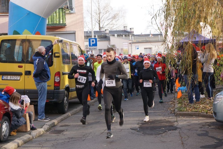 I Bieg Mikołajkowy dla hospicjum