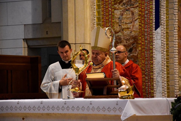 Barbórka w sanktuarium św. Jana Pawła II na Białych Morzach