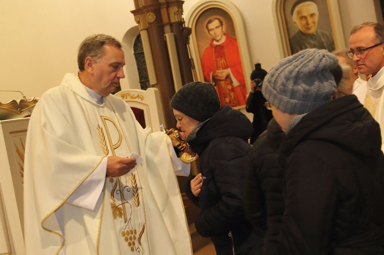 Instalacja relikwii JP II w Słupsku