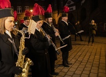 Katowice. Orkiestra górnicza na Nikiszowcu 