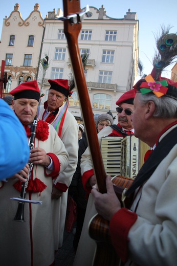 Łoniów i Tranobrzeg na krakowskim Rynku