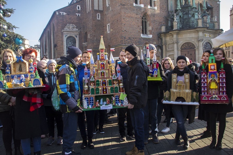 Łoniów i Tranobrzeg na krakowskim Rynku