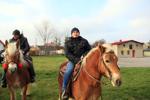 Procesja konna ku czci św. Mikołaja w Krzanowicach