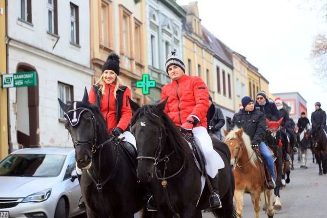 Procesja konna ku czci św. Mikołaja w Krzanowicach