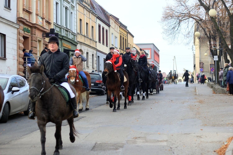 Procesja konna ku czci św. Mikołaja w Krzanowicach