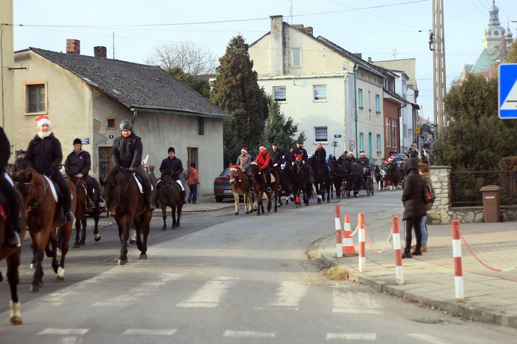 Procesja konna ku czci św. Mikołaja w Krzanowicach