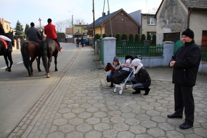 Procesja konna ku czci św. Mikołaja w Krzanowicach