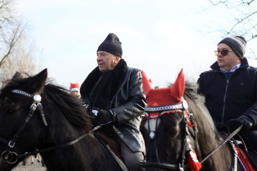 Procesja konna ku czci św. Mikołaja w Krzanowicach