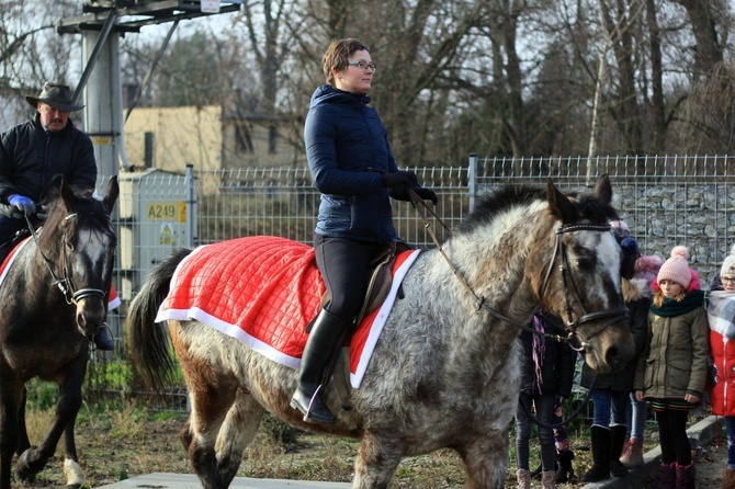 Procesja konna ku czci św. Mikołaja w Krzanowicach