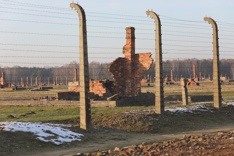 Kanclerz Angela Merkel z wizytą w byłym obozie Auschwitz-Birkenau 