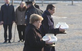 Kanclerz Angela Merkel z wizytą w byłym obozie Auschwitz-Birkenau 