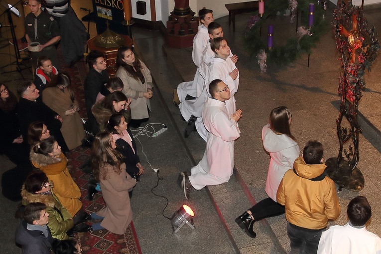 Adwentowe Czuwanie Młodych w Szczecinku