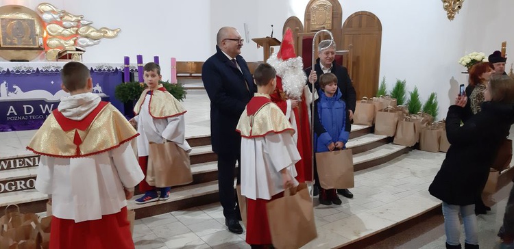 Święty Mikołaj na wałbrzyskim Podzamczu